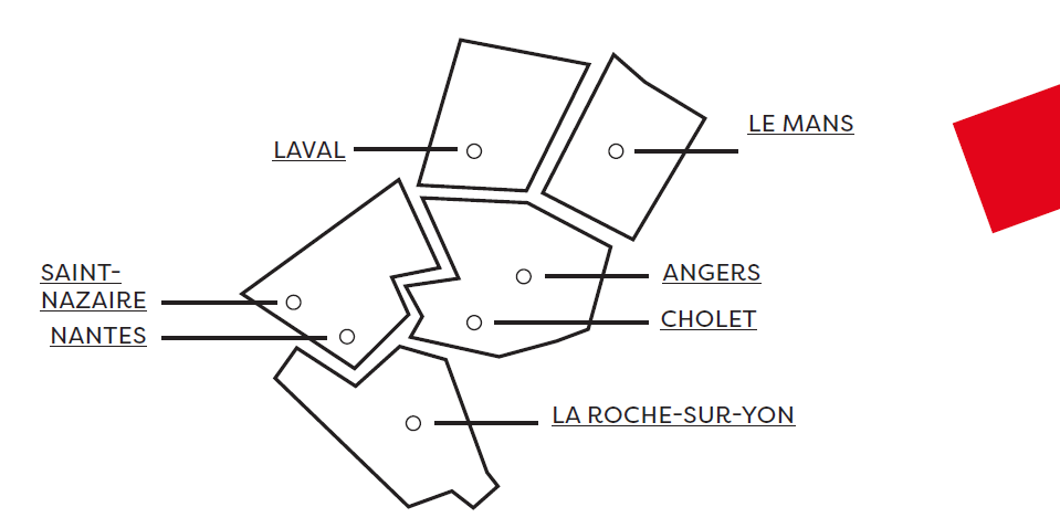 carte PDL